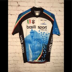 Soullimit Bike Cycling Bicycle Jersey Shirt‎ Size L Basili Sport Italy.